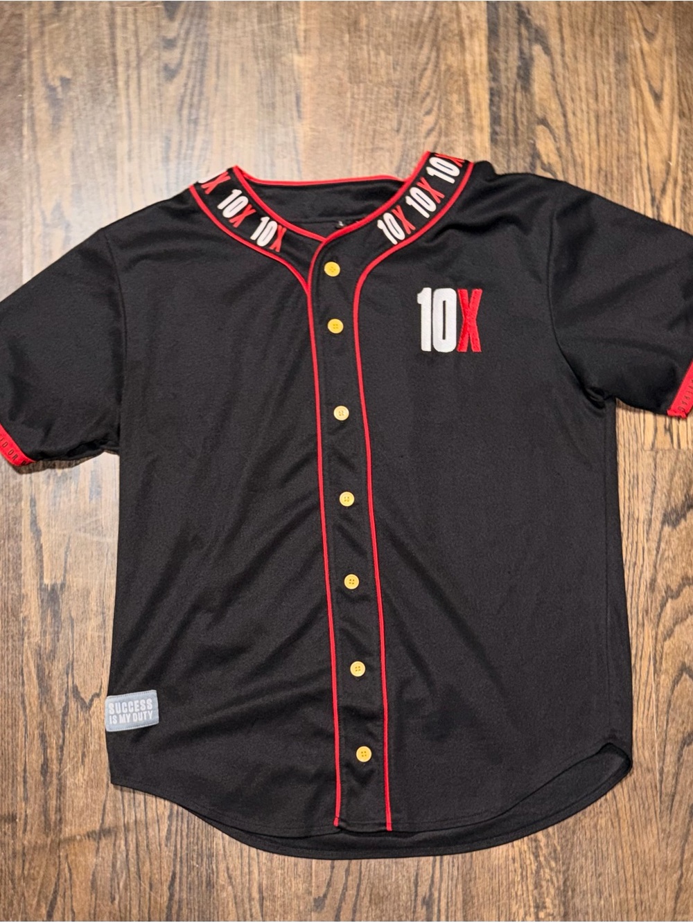 Grant Cardone 10X Growth Conference Baseball Jersey